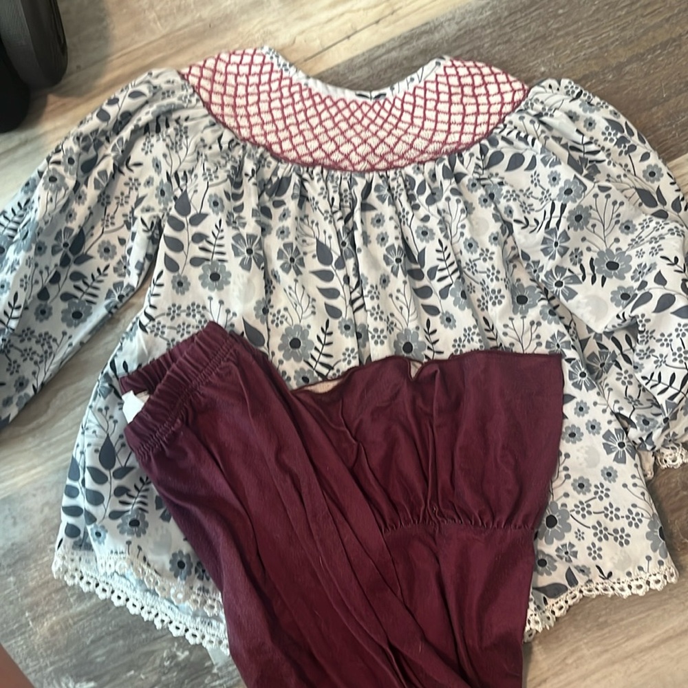 Smocked outfit